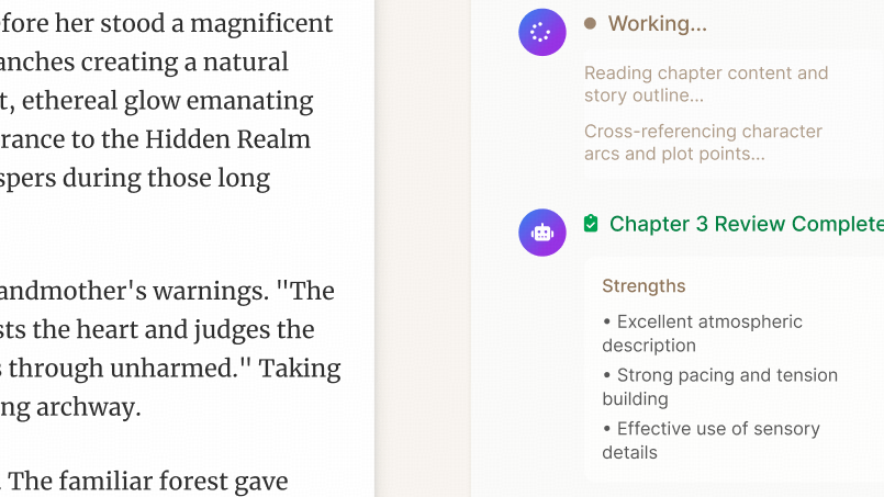 Narrative Consistency Mockup