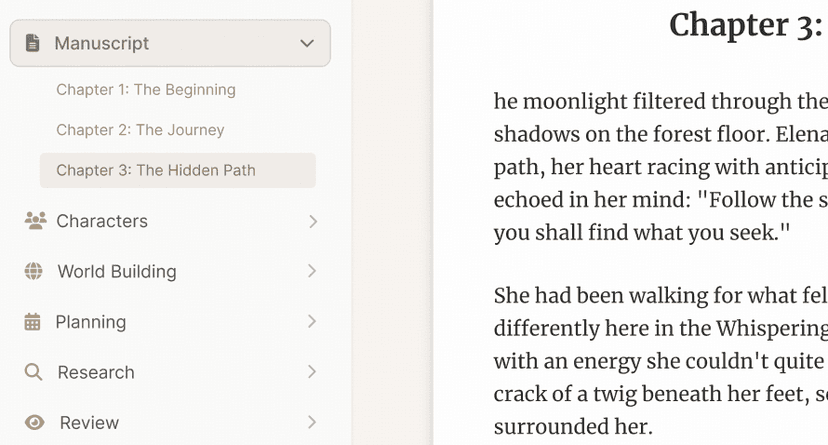 Story Management Mockup